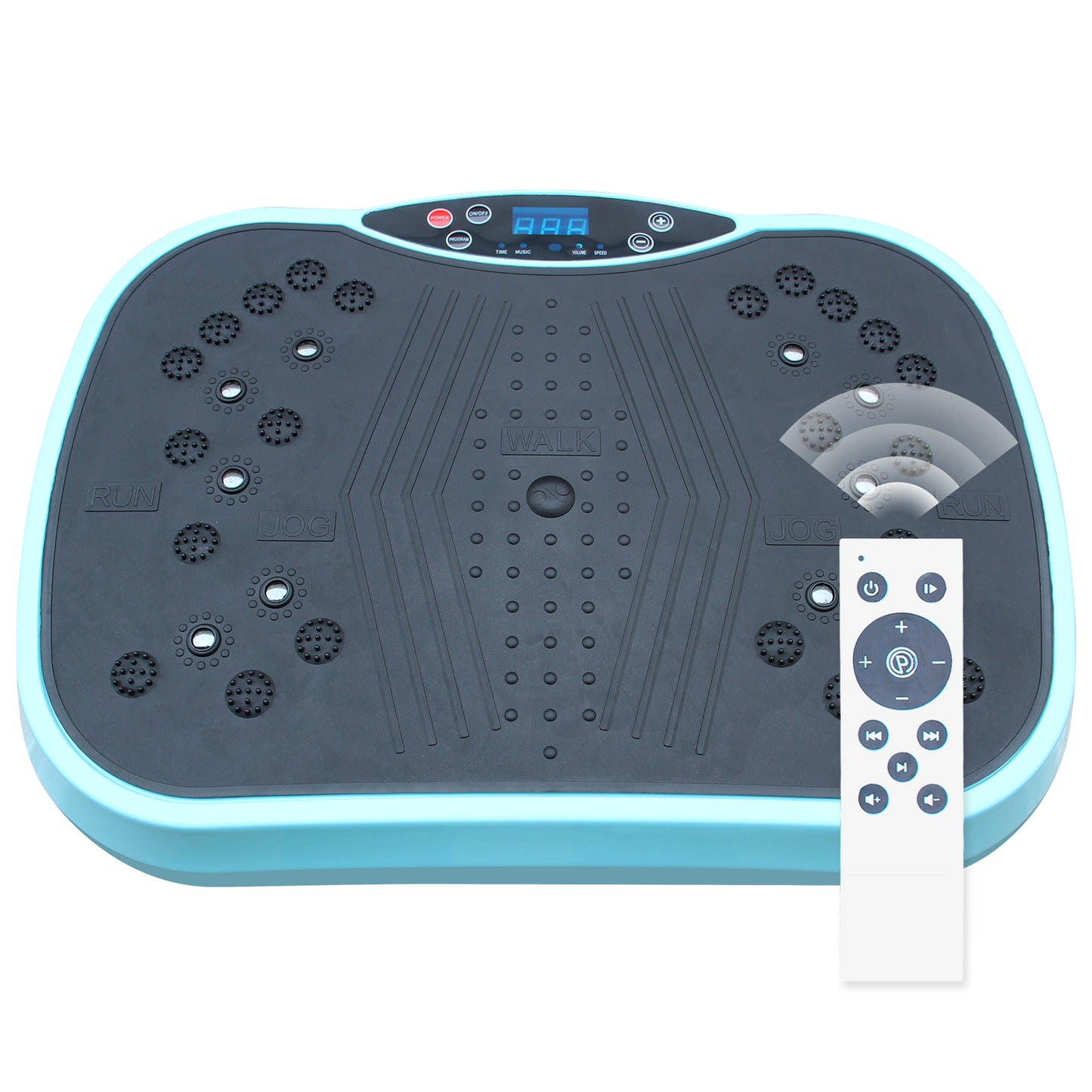 Vibration Plate Exercise Machine - Whole Body Workout Vibration Fitness Platform, Home Training Equipment For Weight Loss & Toning