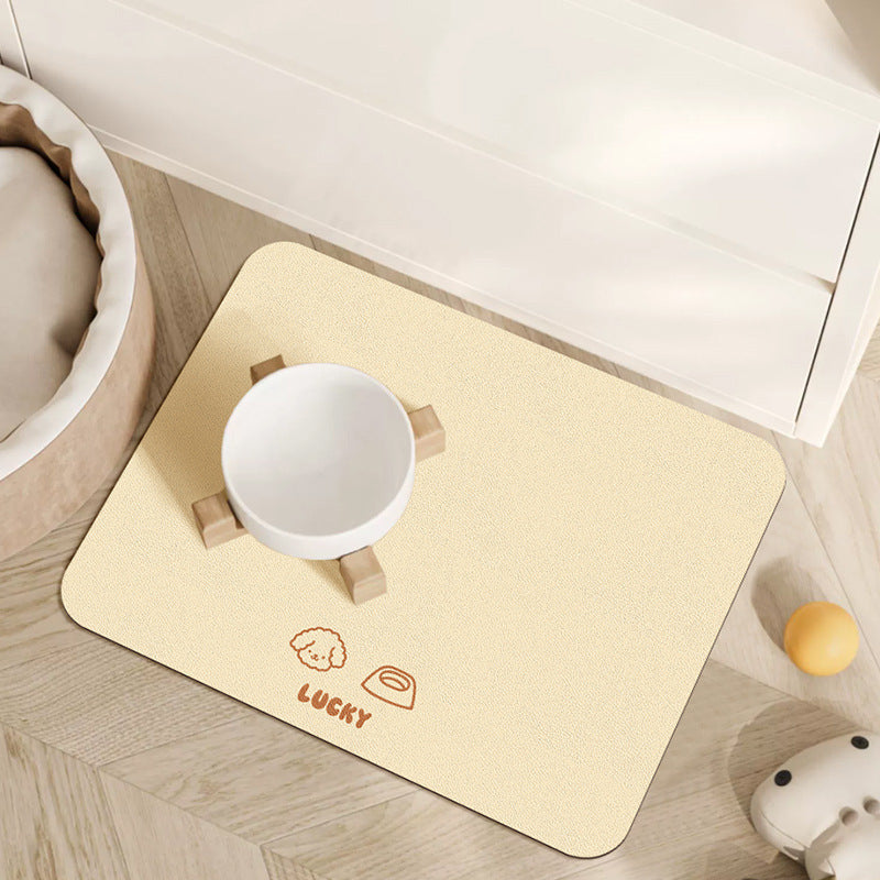 Absorbent And Non-slip Pad Household Feeding Mat For Small Animals