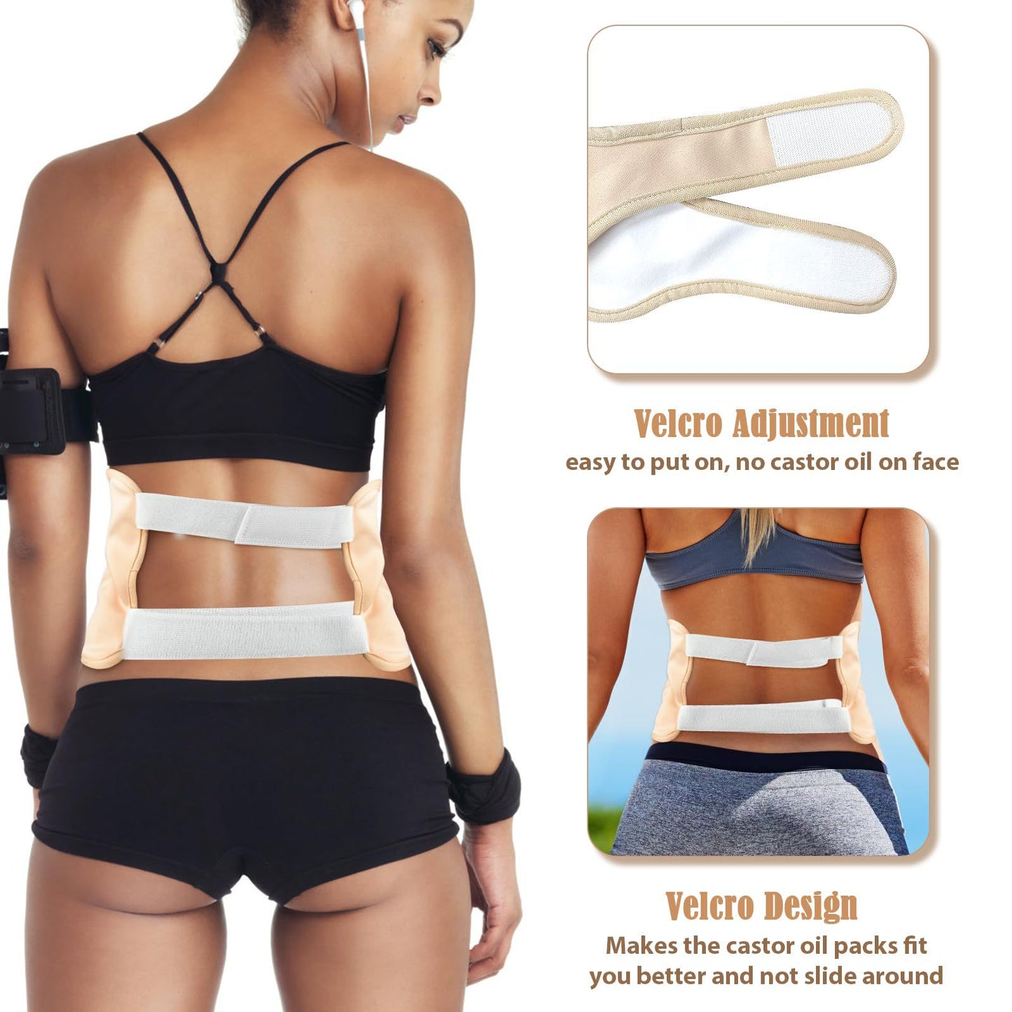 Reusable Essential Oil Care Support Waist Bag