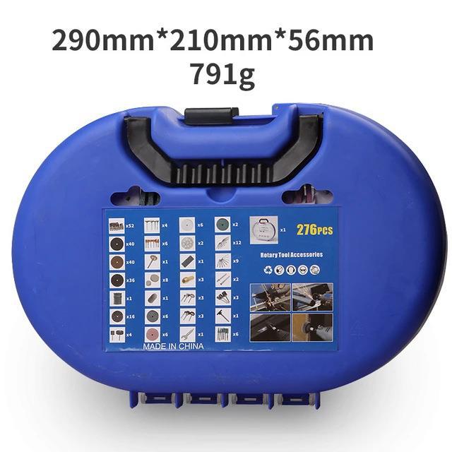 276PC Electric Grinder Accessories Woodworking Root Jewelry Jade Cutting Grinding Polishing And Carving
