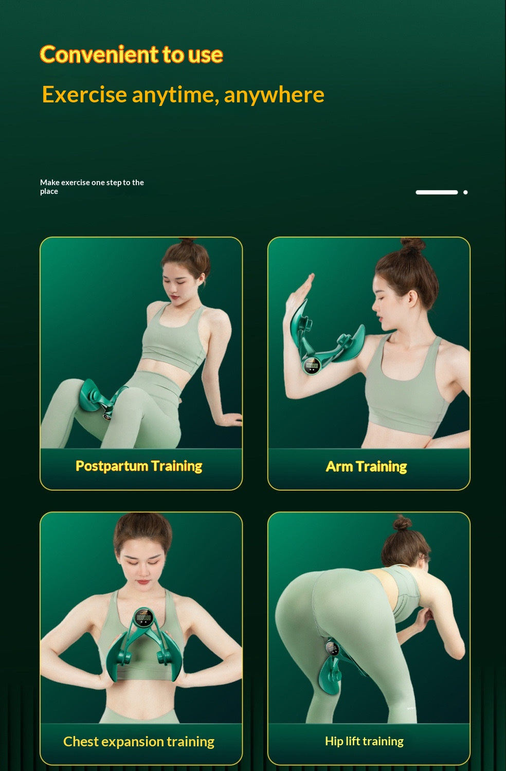 Pelvic Floor Muscle Trainer, Leg-slimming And Body-building Wonder For Home Use