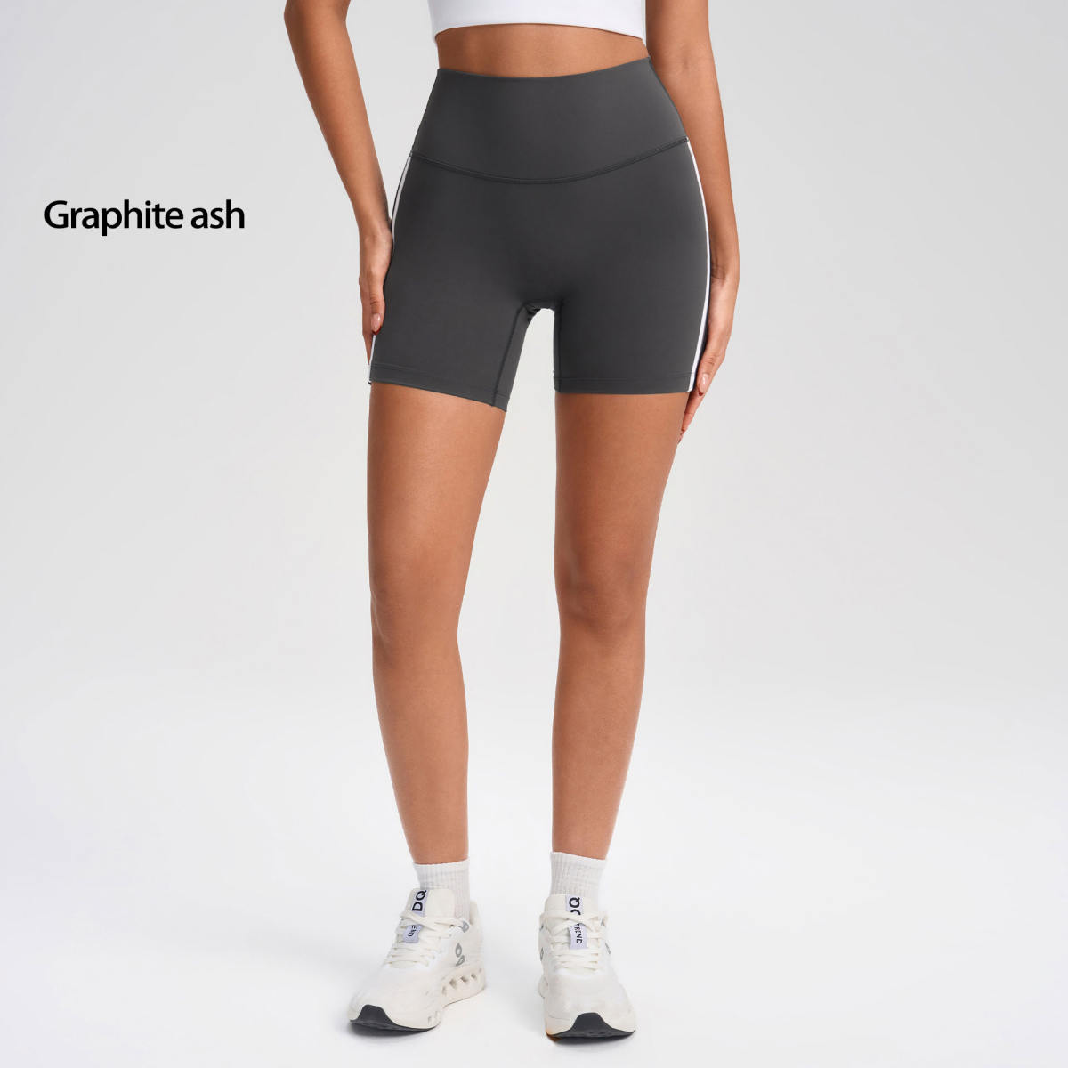 Women's Sports Shorts Summer Three-quarter Yoga Pants Outerwear Cycling Shorts High-waisted Butt-lifting Workout Shorts