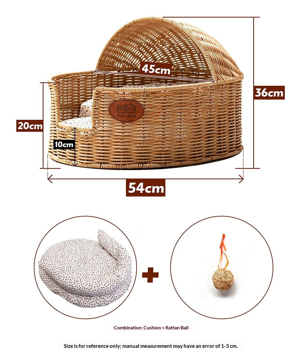 Detachable And Washable Cat Villa Cradle Pet Supplies