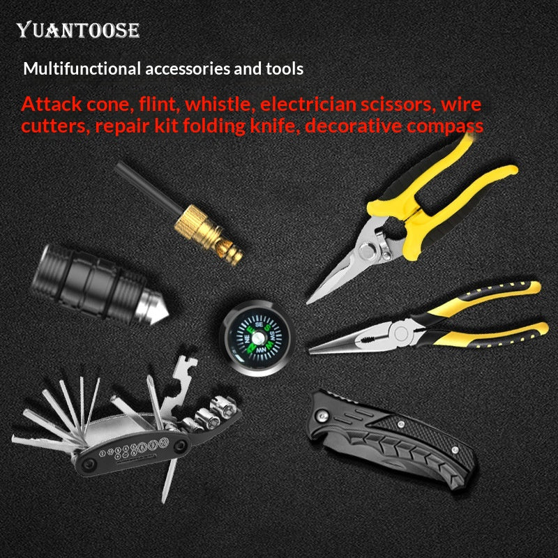 Multifunctional Camping Tactical Folding Shovel For Outdoor Use