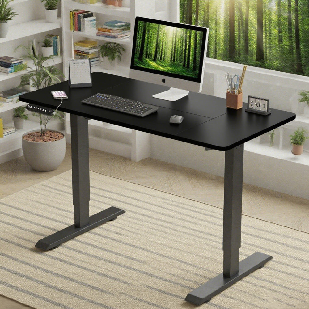 Electric Standing Desk Height Adjustable Desk For Home And Office Computer Table Gaming Desk Modern Luxiury Table 55 Lift-up Desk