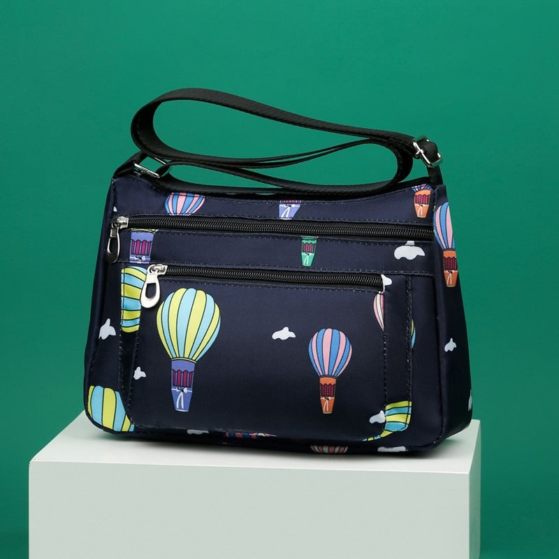 Only Self Pickup---New Fashion Middle-Aged & Elderly Women's Casual Nylon Oxford Crossbody Bag, Multi-Functional Shoulder Bag For Mom