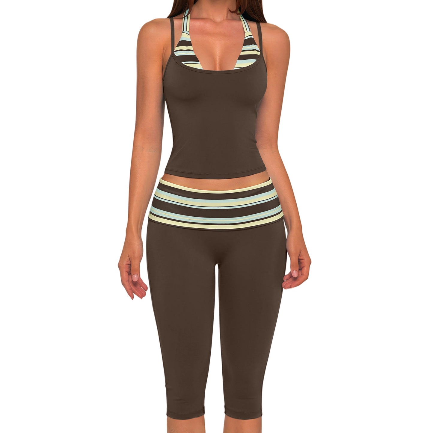 Womens Shock-Absorbing Pilates Workout Fitness Apparel