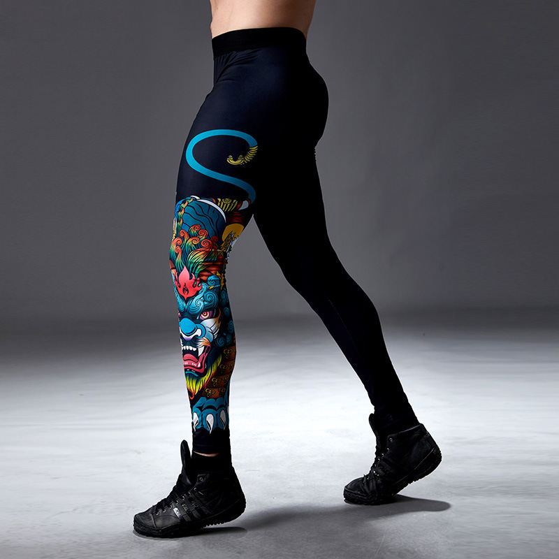 Tight Men's Bodybuilding Yoga Pants Base