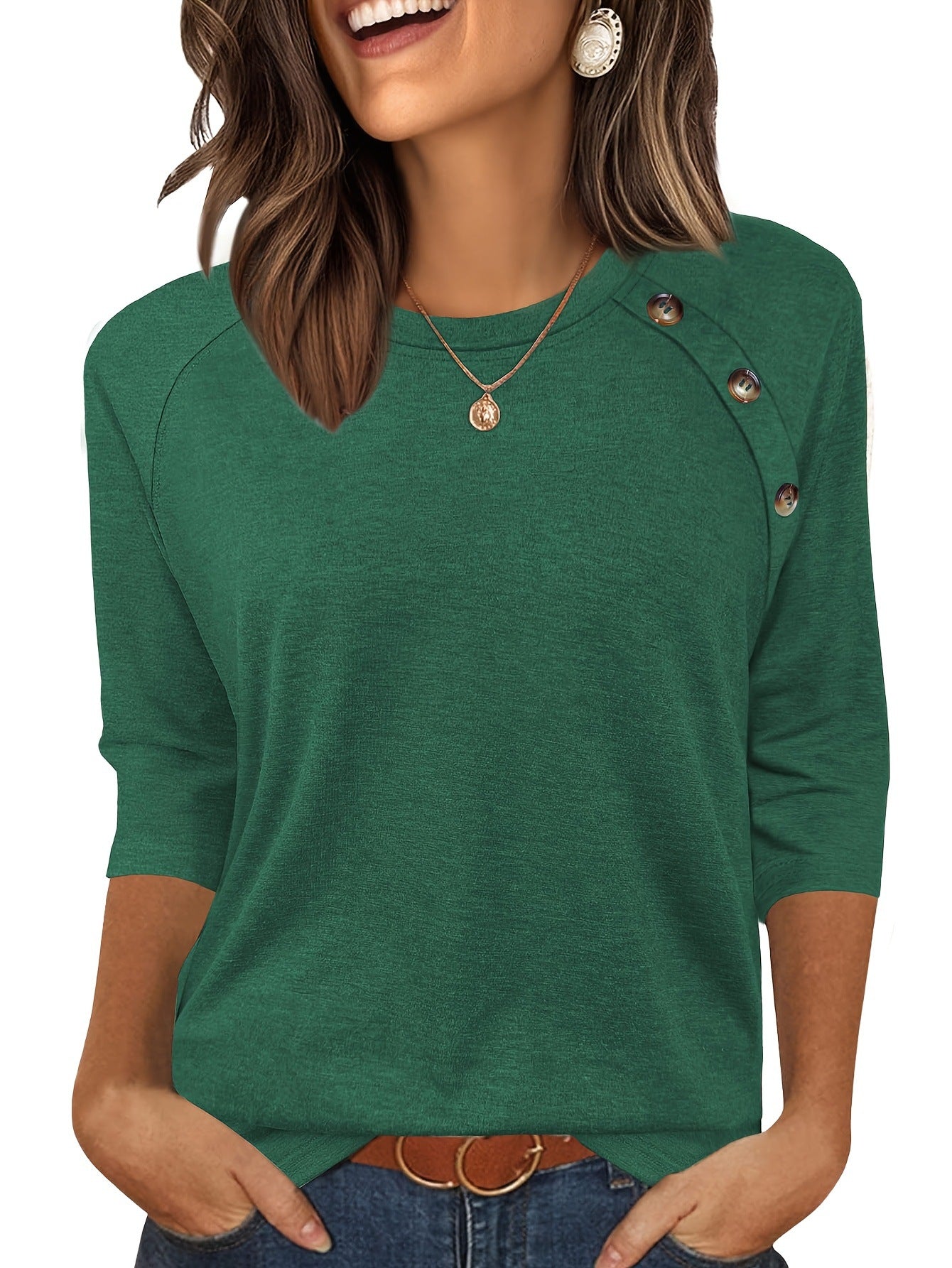 Womens Fashion Casual Basic Blouse