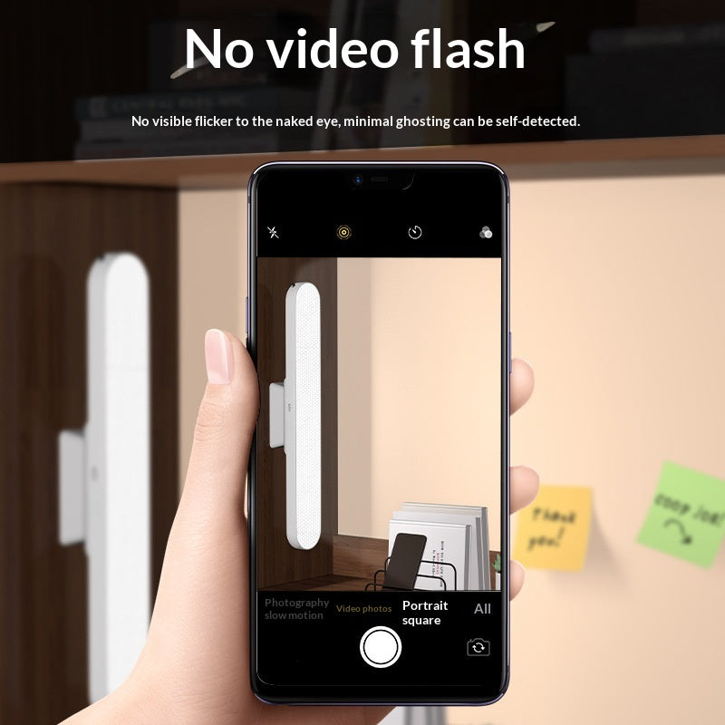LED Smart Remote-controlled Wall-mounted Desk Lamp With Eye-care Stickers