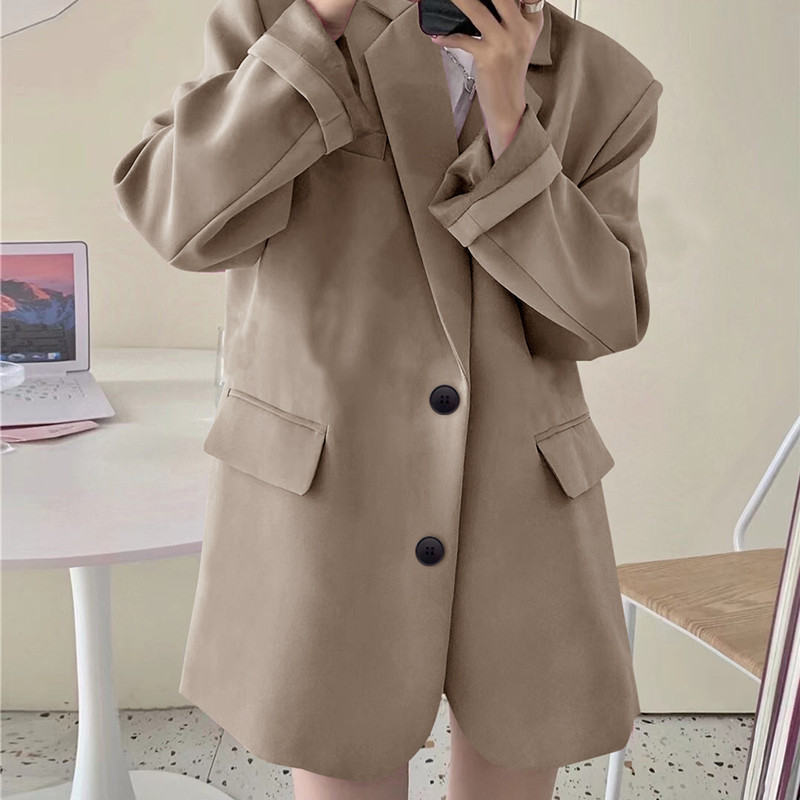 Korean-style British-style Suit Womens Coat