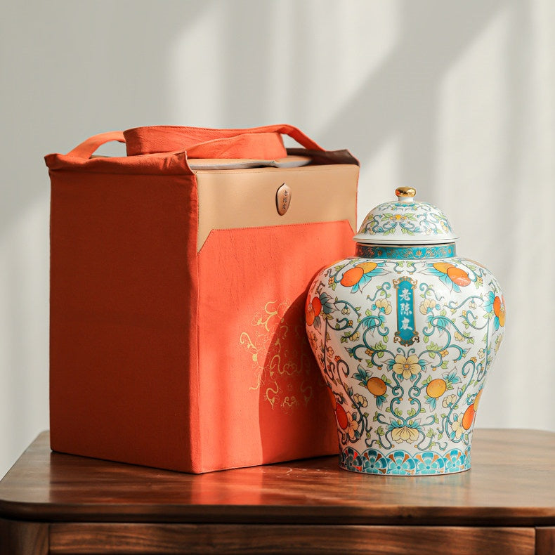 Ceramic Jars For Puer Tea Airtight Storage Jars Gift Box Packaging Factory Wholesale
