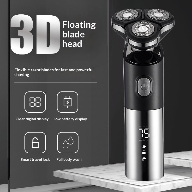 Multi-Functional Rechargeable Mens Full-Body Beard Trimmer