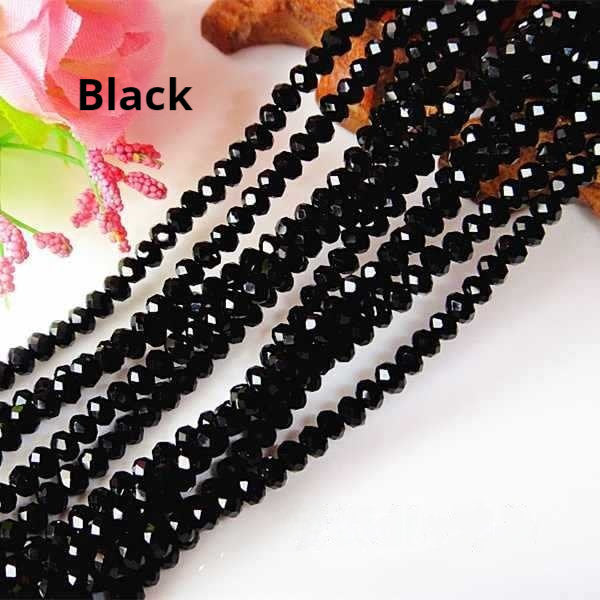 Crystal Flat Beads Scattered Beads Bulk Bracelet Knitting Accessories Material Wheel Micro Glass Bead
