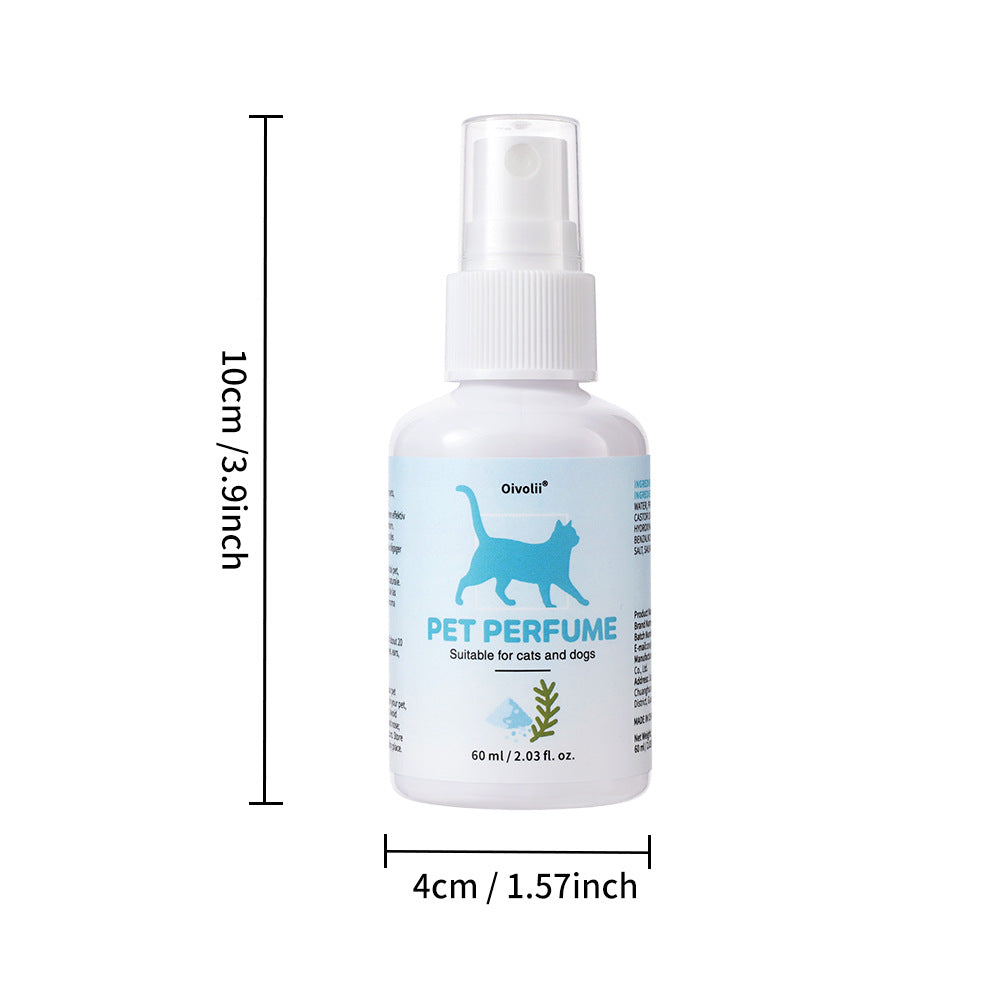 Pet Deodorizing Spray Perfume