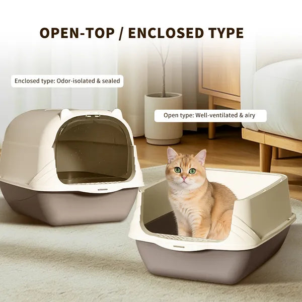Handheld And Portable Cat Litter Box, With Large Capacity And Easy Storage, Suitable For Various Scenarios Such As Foster Care And Travel