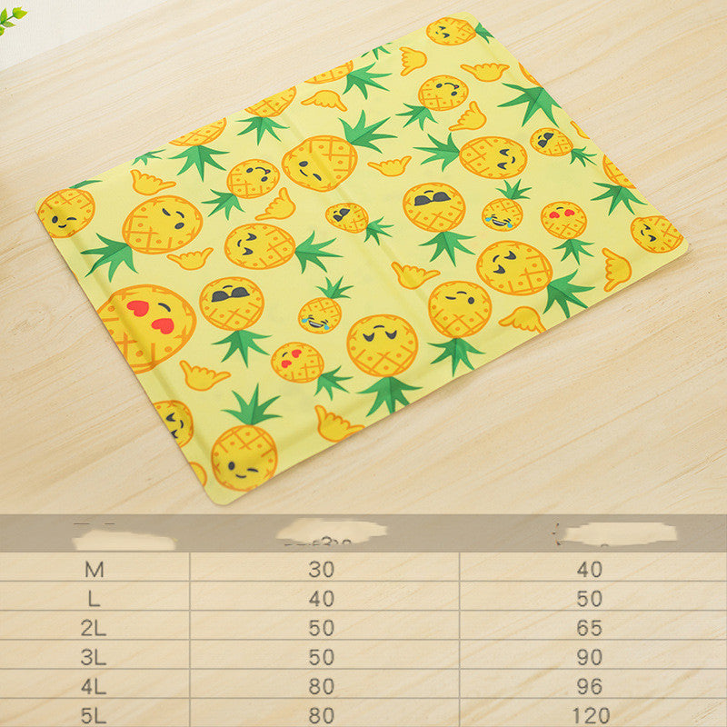 Ice Pad Dog Pad Bite Resistant Cold Pad Not Easy To Stick Hair Cooling Pet Pad