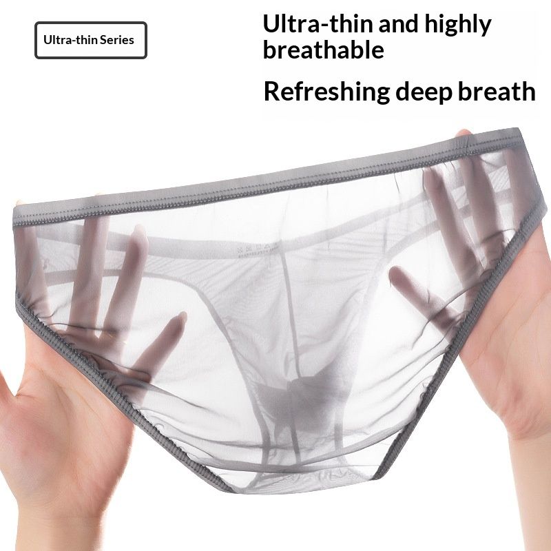 Mens Ice Silk Cooling Underwear