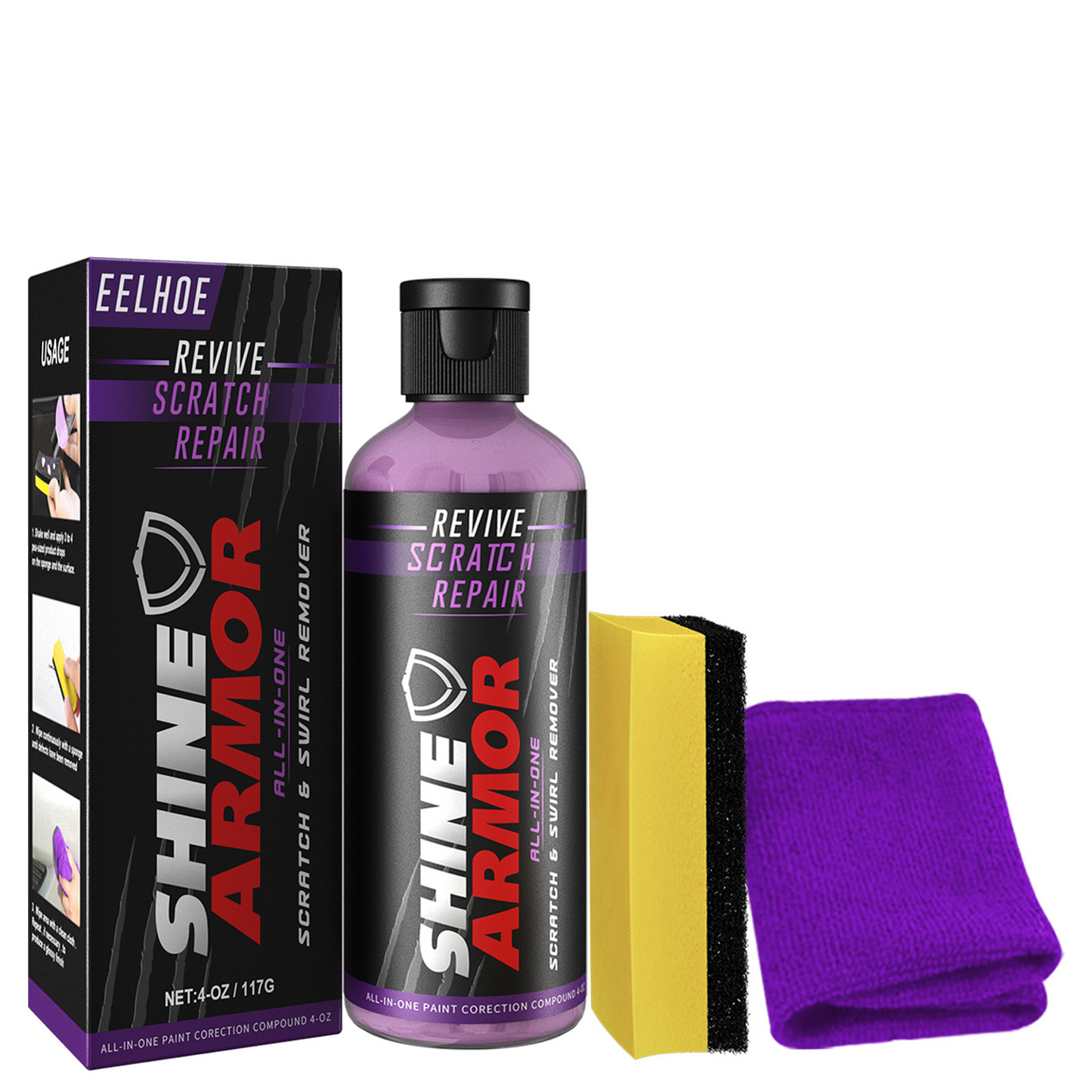 Car Scratch Care Liquid, Paint Scratch Maintenance, Daily Gloss Polish & Renovation Agent