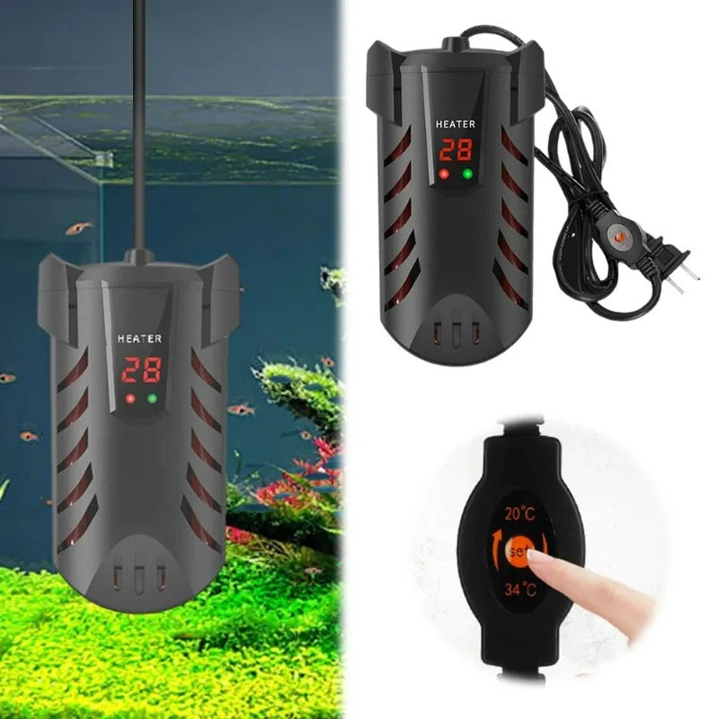 Digital Display For Aquarium, Turtle Feeding, Water Heater, Aquarium Thermostat, Constant Temperature, Submersible Aquarium Heater