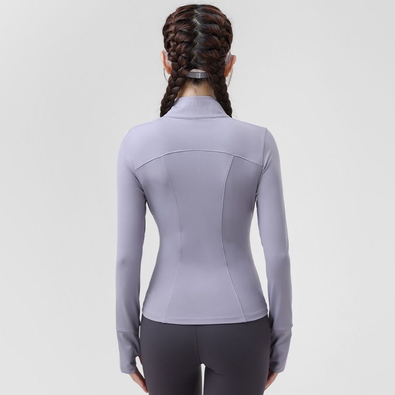 Autumn Outdoor Yoga Clothes Sports Coat For Women