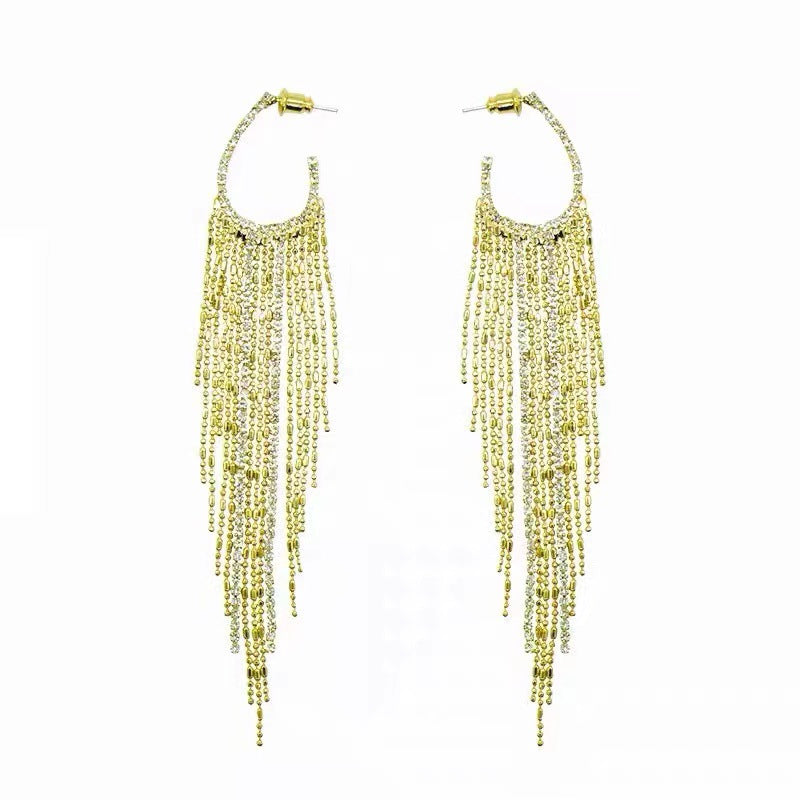 Electroplated Silver Needle Korean-style Trendy Earrings For Women
