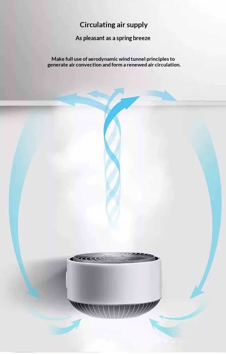 Dual-Mode Air Circulation Heater Heating And Cooling