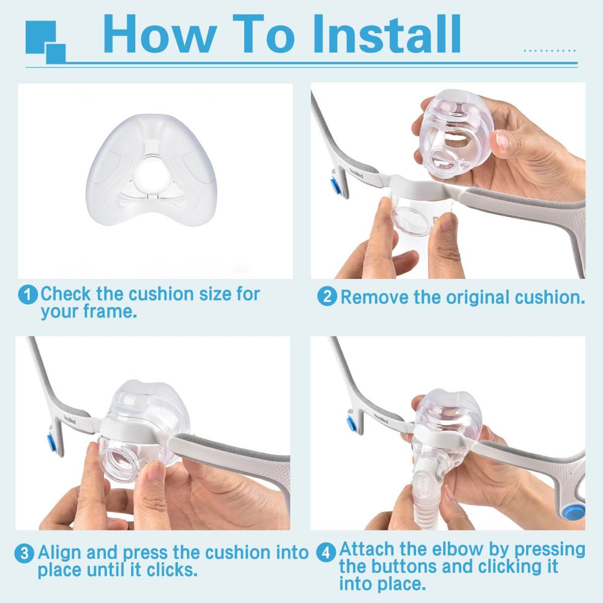 Universal Nasal Mask For Home Sleep Apnea Devices