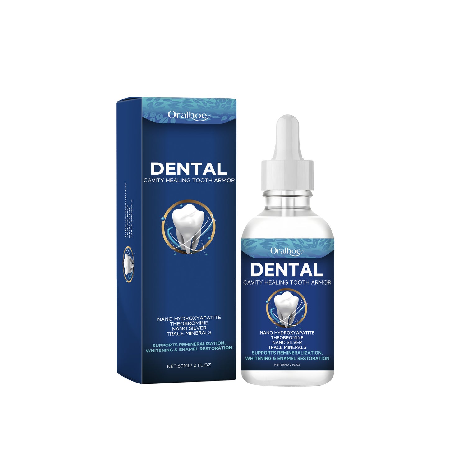 ORALHOE Dental Care Gently Cleans Stains And Tartar For A Fresh