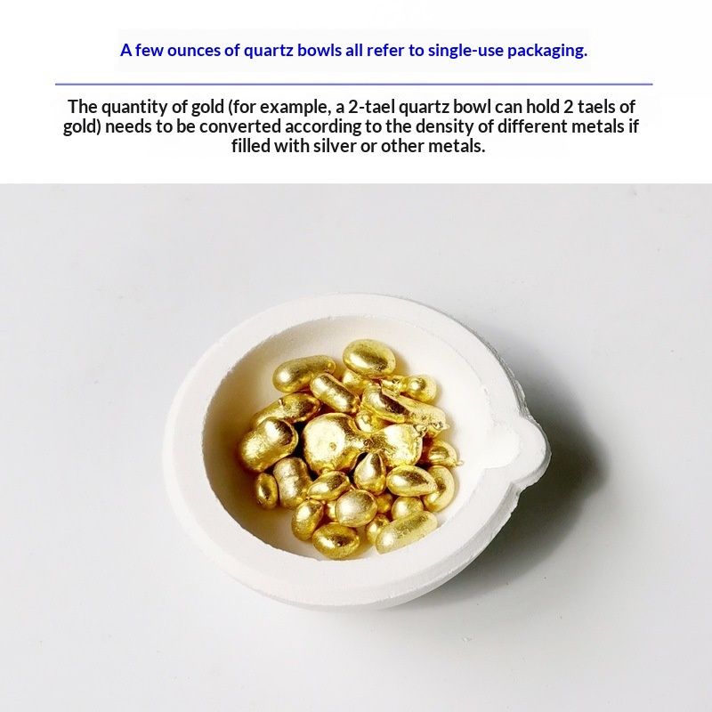 Molten Quartz Bowl Gold-beating Tool Jewelry Equipment