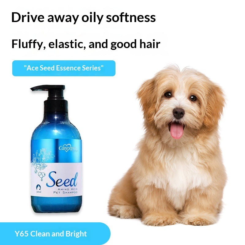 Pet Shampoo With Seed Extracts And Amino Acids For Coat Care
