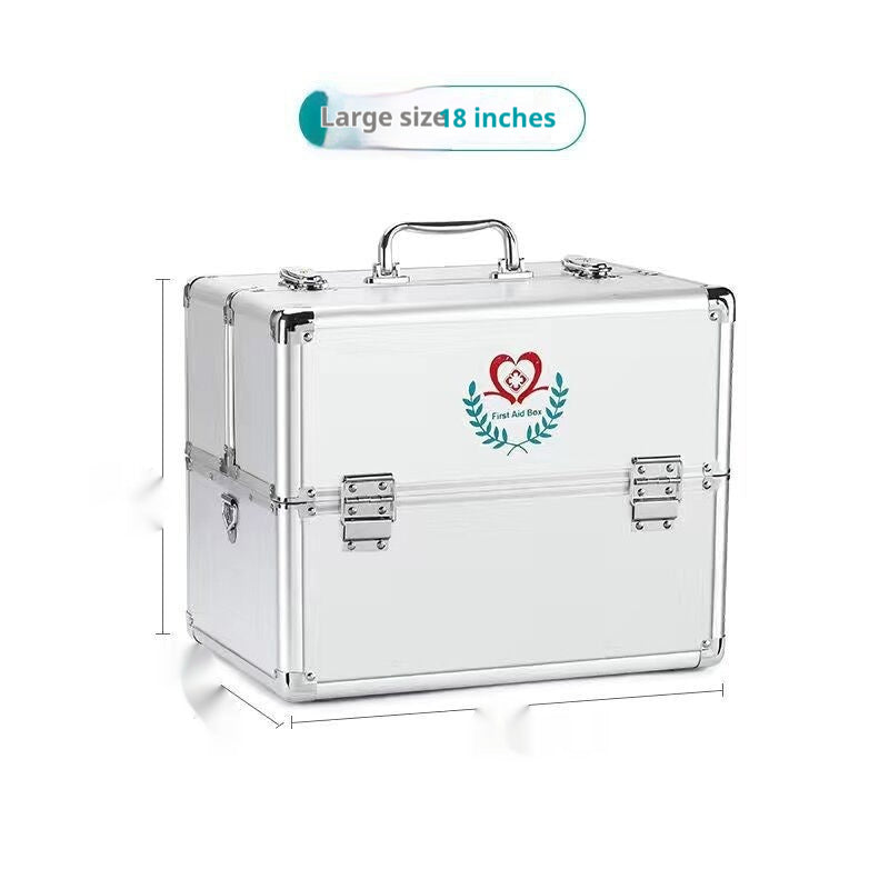 Large-capacity Extra-large Multi-tiered Home Medicine Cabinet
