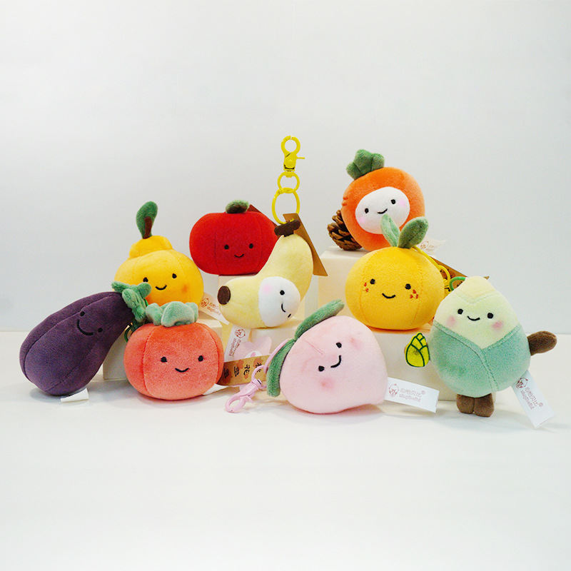 Fruit Plush Toys Simulation Orange Cute Doll Small Doll
