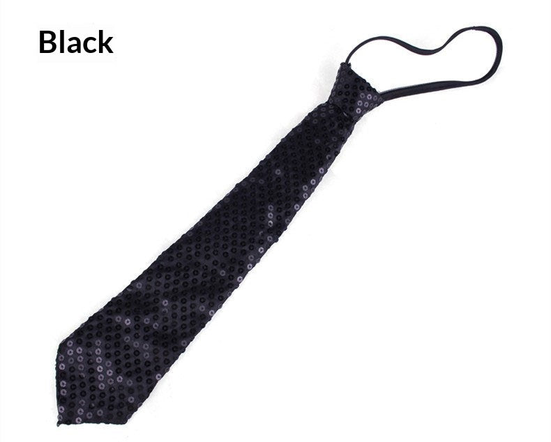 Halloween Universal Korean Version Jazz Sequin Bow Tie
