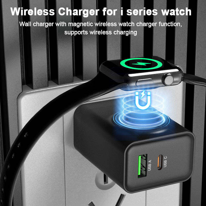 Wireless Charging Adapter For Phone And Smartwatch
