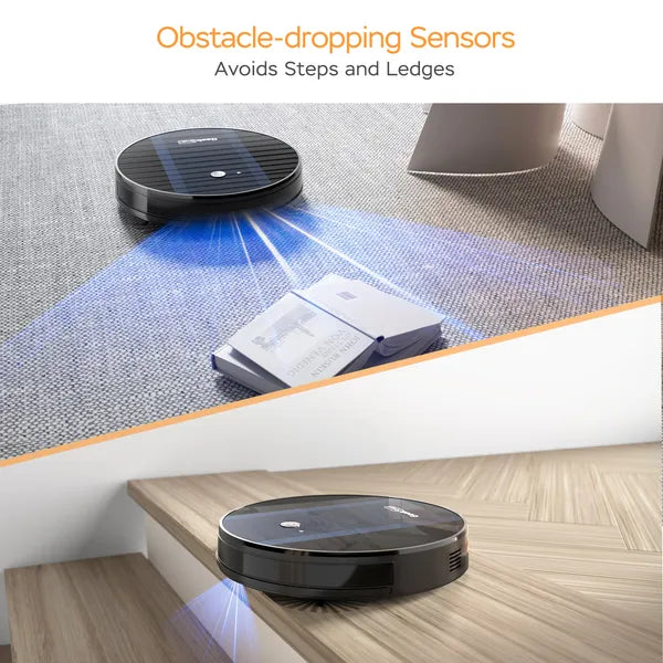 Geek Smart Robot Vacuum Cleaner G6; Ultra-Thin; 1800Pa Strong Suction; Automatic Self-Charging; App Control; Custom Cleaning; Great For Hard Floors To Carpets(Banned From Selling On Amazon)