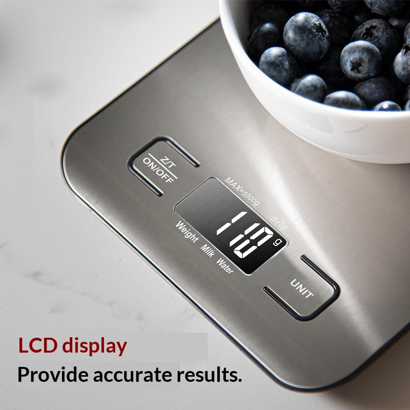 High-precision Electronic Kitchen Scale Compact Household Baking Scale