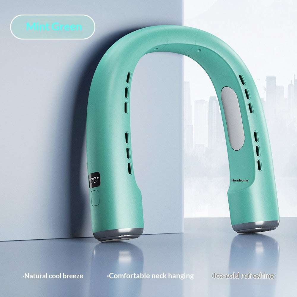Neck-hanging Fan Portable Personal Cooling Device Compact Size