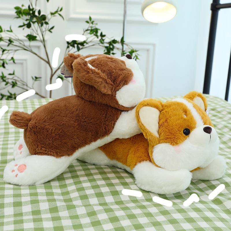 Corgi Doll Plush Toys Small Size Creative Car Cushion