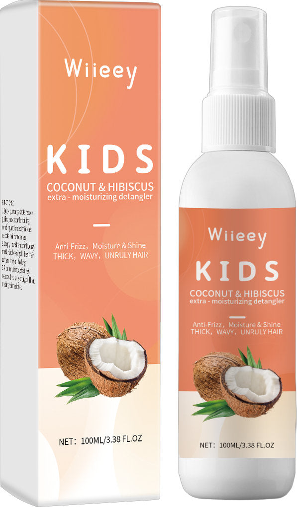 Children's Anti Knot Hair Care Spray Moisturizing And Soft