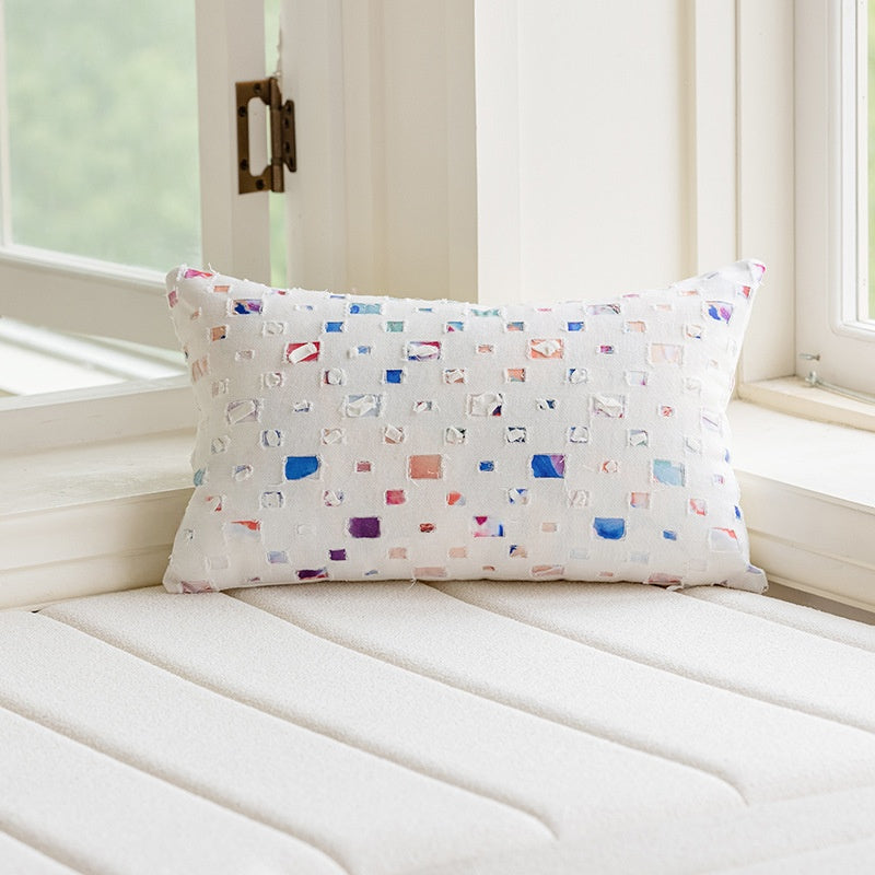 American-style Yarn-dyed Jacquard Minimalist Model Room Showroom Decor