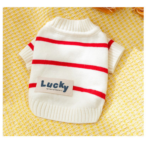 Ins Korean Warm Pet Knitted Sweater Autumn And Winter