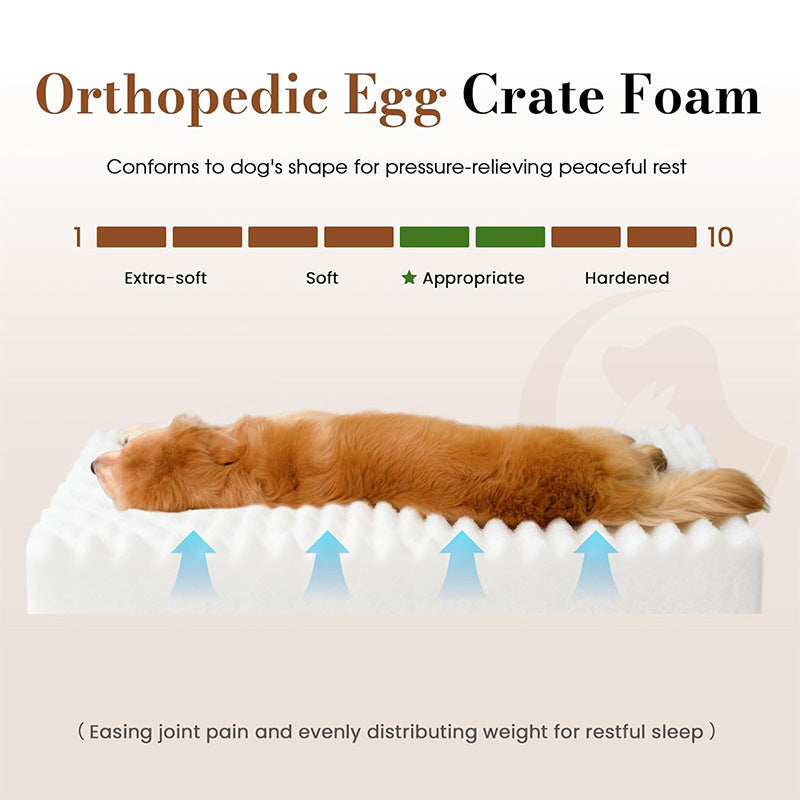 Cross-border Product Four-Season Pet Rabbit-Hair Mat Detachable And Washable Dog Bed Non-Slip Easy-to-Clean Warm Pet Mat
