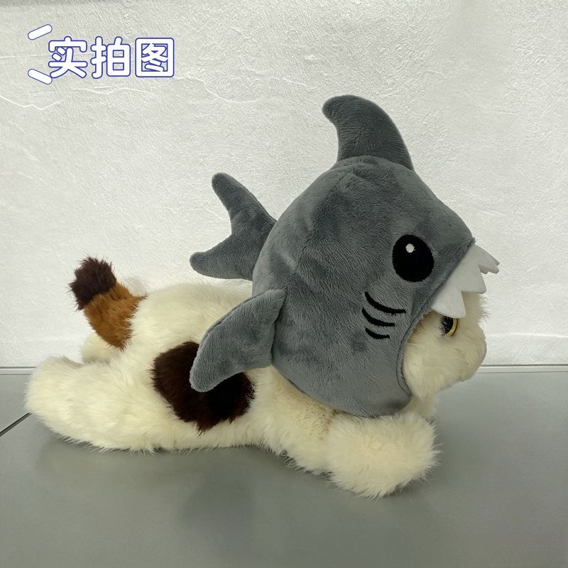 Warm Pet Cat Shark Headgear
