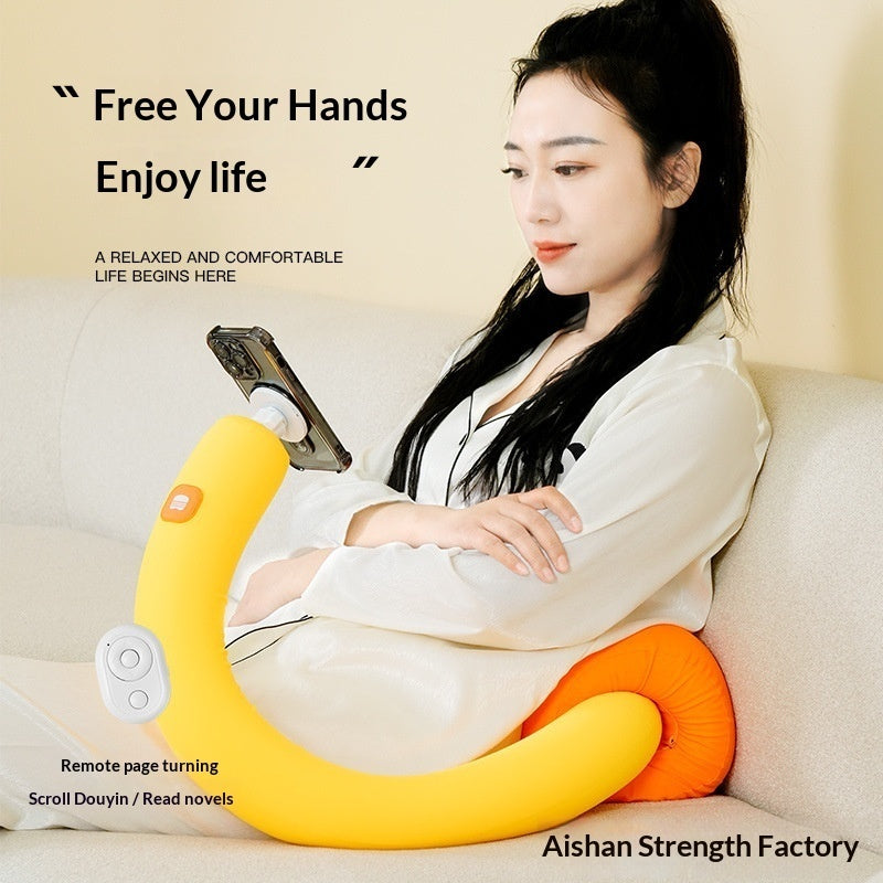 Lazy Phone Stand Lumbar Support Body Pillow