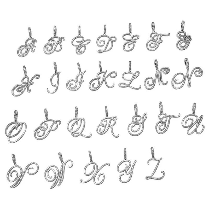 New Creative 26 Letter Necklace Hip Hop Ear Accessories