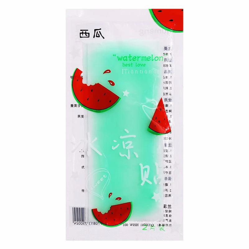 Creative Fruit Flavor Cooling Plaster Cooling Cute Heat Radiating Phone Screen Protector