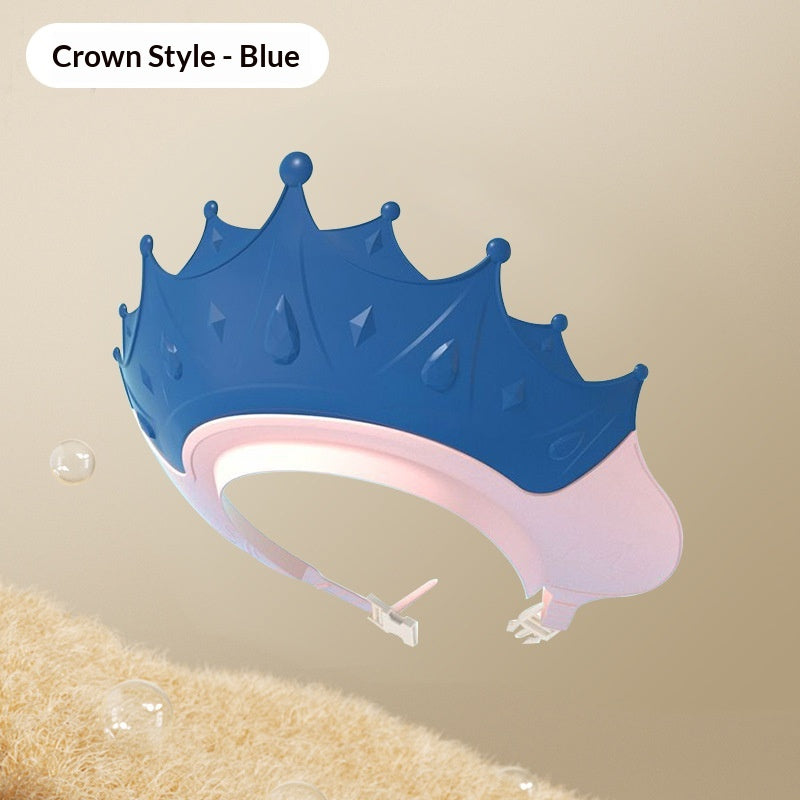 Childrens Hair-Washing Cap Baby Waterproof Bath Cap Newborn Adjustable