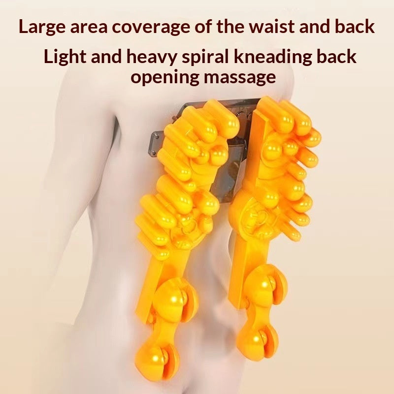 Multi Functional Back Waist And Cervical Massager With Heating For Full Body Massage At Home