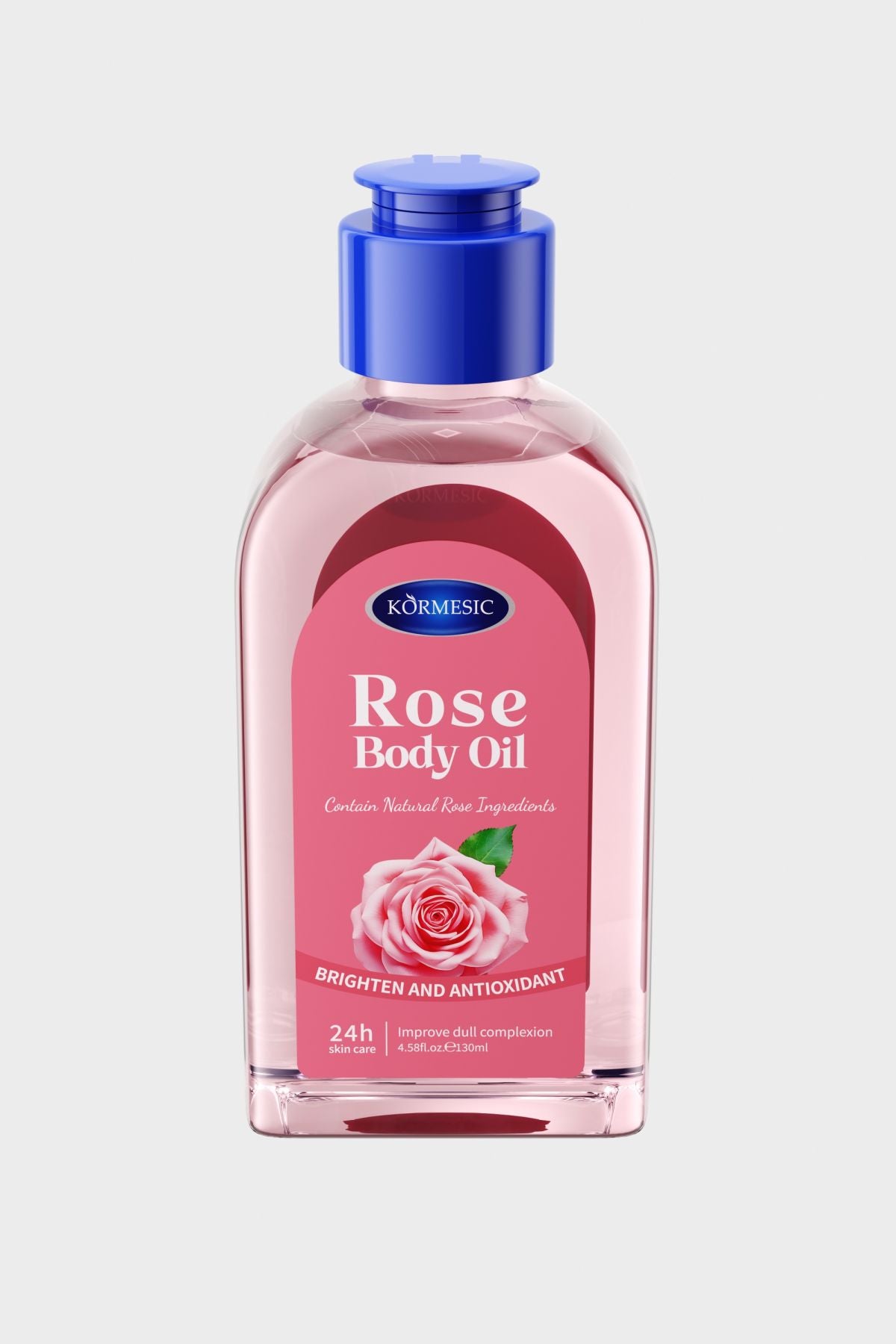 KORMESIC Rose Jelly Body Oil -Jelly Body Oil QB- Quick Return -Foreign Version- 130ml